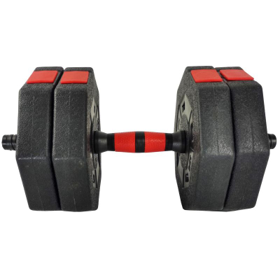 Set ganxhash EB Fit 2 në 1, 10 kg, peshë që e çon sa do vetë, e zezë