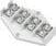 Shirit terminali elektrik Pawbol LZ E.4006A, 4x16mm², 76A, i bardhë