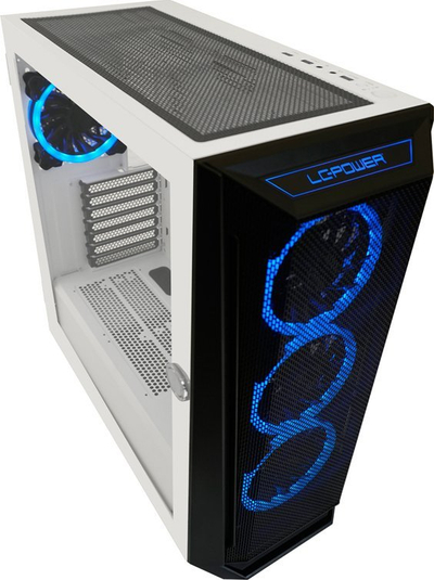 Куќиште за компјутер LC-Power 805BW Holo-1_X, Midi Tower