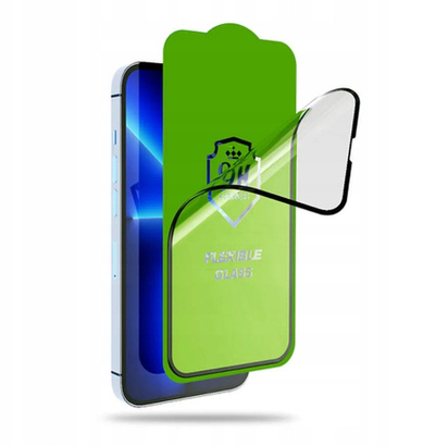 Mbrojtës ekrani Bestsuit Flexible 5D Full Glue Hybrid Glass për Samsung Galaxy S25, i zi