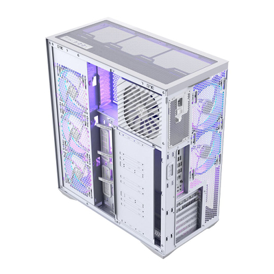 Kutia PC MODECOM Volcano SPACE XL, Full Tower, ARGB, e bardhë