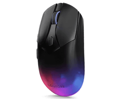 Maus gaming Lenovo Legion M410, wireless RF dhe USB Type C, 16000 DPI, i zi