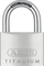 Kandari Abus Titalium 64TI/60, gjerësi 60mm, inox, argjendtë