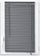 Roletë veneciane PVC, 90x180cm, gri antracit