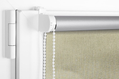 Roletë dritare Domoletti MINI MELANGE 5, 73x240 cm, poliester, bezhë