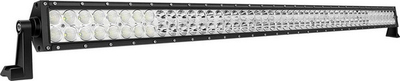 Shirit LED për makinë AMiO 02440, dritë e bardhë e ftohtë, IP67, i zi
