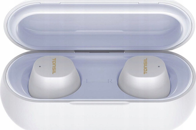 Kufje in ear Tonsil T45BT, True Wireless, Bluetooth 5.0, të bardha