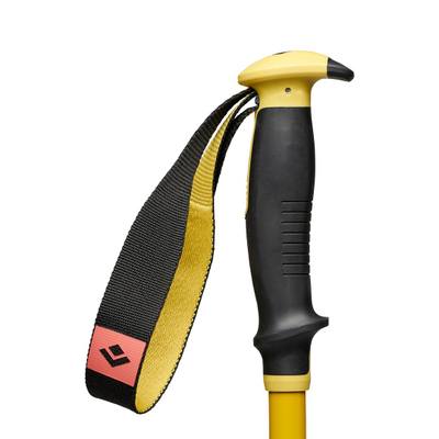 Shkopinj skish Black Diamond Traverse 3, alumin, të verdhë