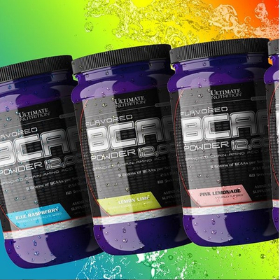 Aminoacide Ultimate Nutrition BCAA Powder, 12000 30 serv, 228g, Pink Lemonade