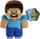 Set lodrash pelushi Minecraft, 6 copë, 20 cm, shumëngjyrëshe