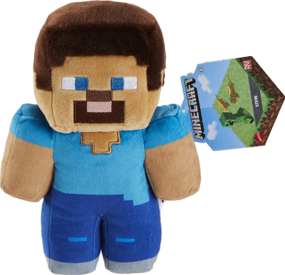 Set lodrash pelushi Minecraft, 6 copë, 20 cm, shumëngjyrëshe