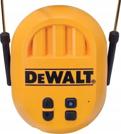 Mbrojtëse dëgjimi Dewalt Premium Wireless me Bluetooth, 31 dB SNR, verdh e zez