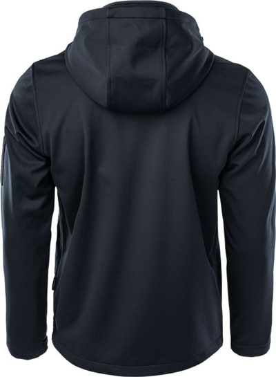 Xhaketë softshell Magnum Polartec Cervus M, WINDBLOC, me kapuç, e zezë