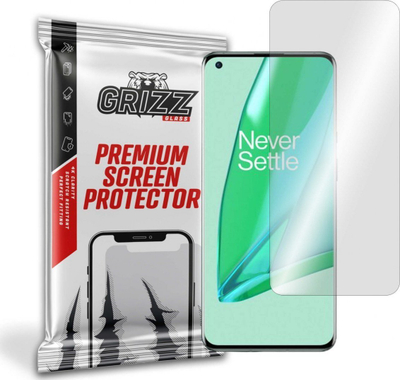 Xham mbrojtës GrizzGlass Hybrid për OnePlus 9, i butë, oleofobik, i kthjellët