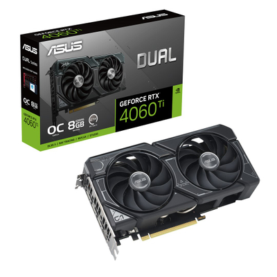 Kartelë grafike Asus Dual GeForce RTX 4060 Ti OC 8GB GDDR6