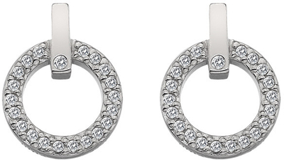 Vathë për femra Hot Diamonds Flora DE580, të argjendtë