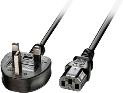 Kabllo rryme Lindy 30433, IEC, 2m, prizë UK