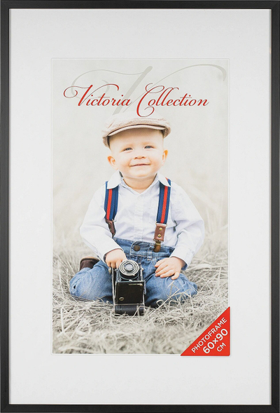 Kornizë fotografish Victoria Collection Cubo VF2275, 60x90 cm, dru, e zezë