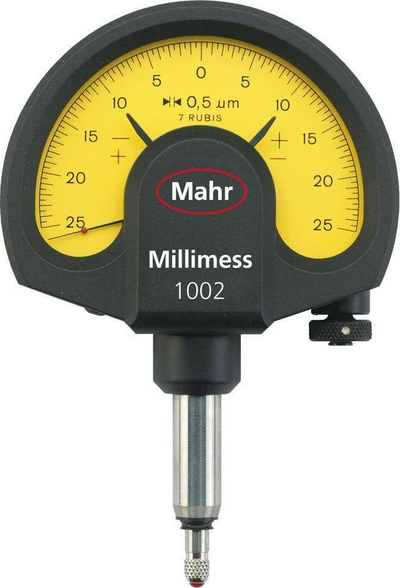 Matës komparator Mahr 4334000, gradim 1 µm, diapazon 50 µm, i bardhë