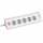 Listë zgjatëse Proove Prism Socket, 5x AC 2x USB 2x USB C, 1.6m, e bardhë