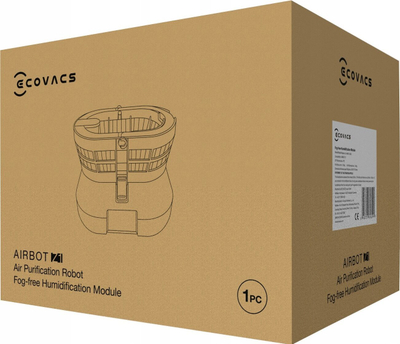 Modul lagështimi Ecovacs Airbot Z1, origjinal, pa mjegull, gri