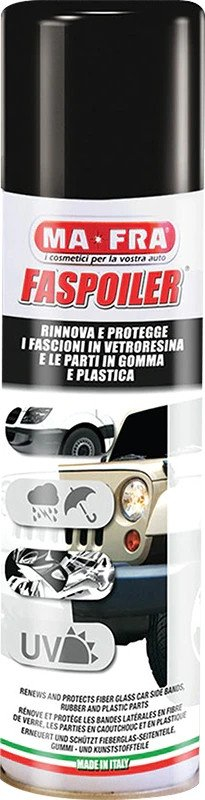 Spray pastrues FASPOILER LIQUIDOS 300, për goma dhe plastika, pa silikon, i tejdukshëm