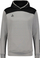 Bluzë me kapuç Select Oxford Hoodie T26-02148, 100% poliester i ricikluar, për burra, gri me të zezë