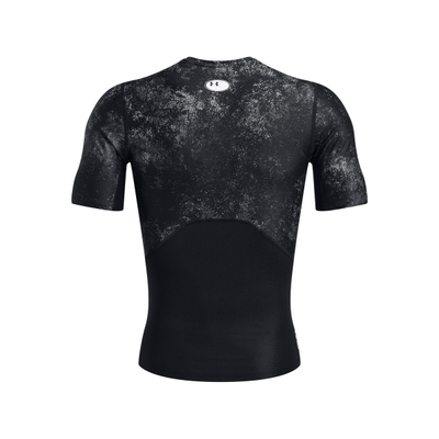 Спортска блуза Under Armour HeatGear Iso Chill за мажи, компресиска, материјал што се суши брзо, црна