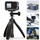 Kornizë mbrojtëse TELESIN për GoPro Hero 9 10 11 12 13, aliazh alumini, xhirim vertikal, e zezë