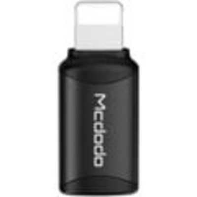 Përshtatës Mcdodo USB-C - Lightning, ngjyrë e zezë