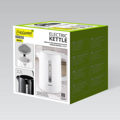 Ibrik elektrik Maestro MR-022, 2.2L, 2200W, i bardhë