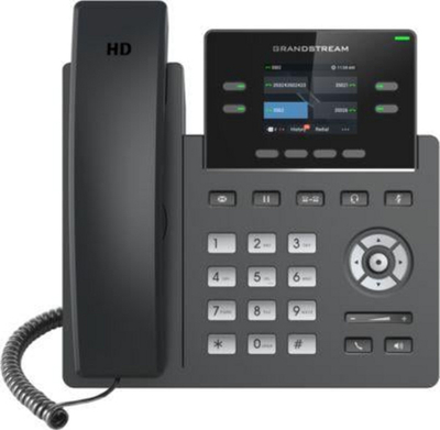 IP телефон Grandstream GRP2612, 2 линии, 2 SIP сметки, црн