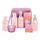 Set për trup Baylis & Harding Jojoba, Vanilla & Almond Oil, xhel dushi 100 ml + sprej trupi 75 ml + gjalp trupi 50 ml + sapun i ngurtë 50 g