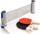 Set pingpongu Meteor ROLLNET, 2 paleta 3 topa, rrjetë që hapet e mblidhet