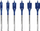 Set biti druri Bosch Expert Self Cut Speed, 6 copë