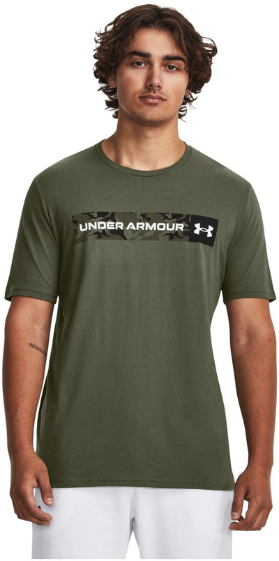 Bluzë Under Armour Camo Chest Stripe, për meshkuj, M, jeshile