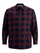 Кошула Jack&Jones PLUS JJEGINGHAM со широк крој, темноцрвена