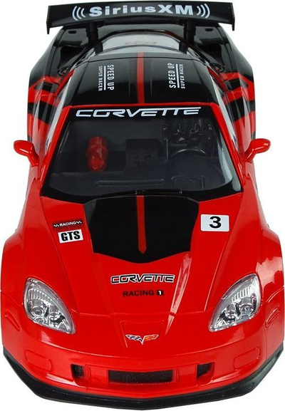 Makinë me telekomandë import leantoys Corvette C6.R (9727), e kuqe