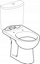 WC tas Geberit Selnova 500.281.01.7, dalje në dysheme, qeramikë, i bardhë