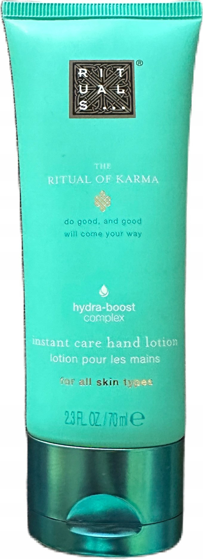 Locion duarsh Rituals Karma Instant Care, 70ml, aromë lotus dhe çaj i bardhë