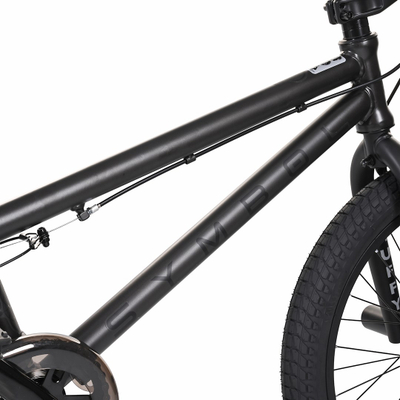 Biçikletë BMX Huffy Symbol Freestyle, 20", për fëmijë, gri mat