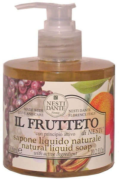 Sapun i lëngshëm trupi Nesti Dante Il Frutteto, 300 ml, natyral, transparent