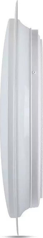 Plafon LED tavanor V-TAC, 72W, CCT 3000K 4000K 6500K, me telekomandë, i bardhë
