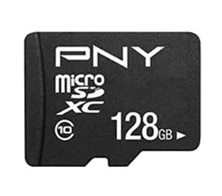 Kartë memorie PNY Performance Plus MicroSDXC, 128GB, Class 10, e zezë
