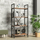 Raft për libra Indus 60×30×150 cm (HM9425), gri