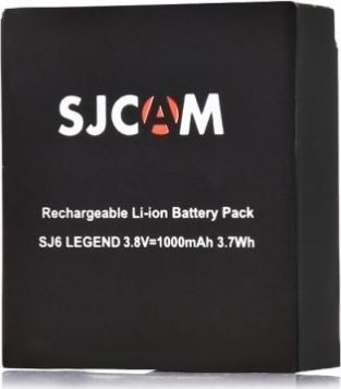 Bateri për kamera SJCAM SJ6 Legend, 3.8V, 1000mAh, e zezë