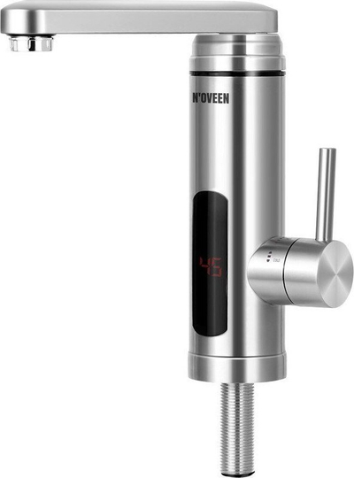 Ngrohës uji rrjedhës Noveen IWH560 INOX, 5.5kW, ekran LED, inoks