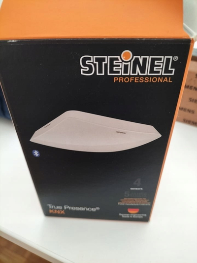 Senzor pranie Steinel True Presence KNX UP, montim në tavan, komunikim KNX, i bardhë