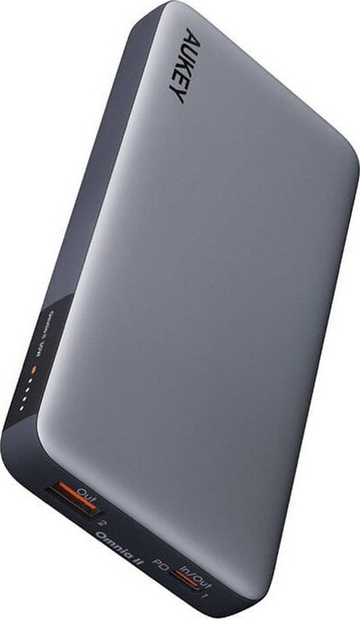 Надворешна батерија Aukey PB-Y42, 20000mAh, 30W PD, темно сива