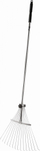 Grirëse bari Dedra Wire Rake, gjerësi e rregullueshme, metalike